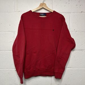 Vintage Polo Ralph Lauren Crewneck “Red Navy Pony”